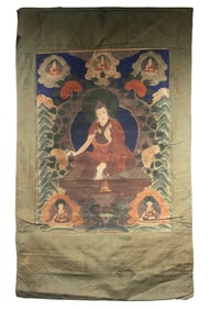 EARLY TIBETAN THANGKA