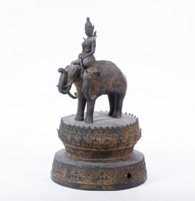 18TH C THAI BRONZE FIGURE
