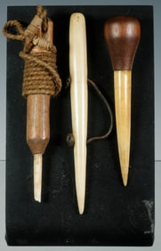 (3) SAILOR'S POCKET FIDS, ON DISPLAY BOARD