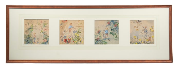 1920'S CHILDREN'S BOOK ILLUSTRATION SIGNED KAYER (?)