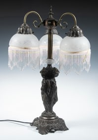 REPLICA ART NOUVEAU BOUDOIR TABLE LAMP