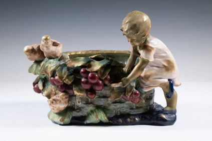 TURN TEPLITZ AMPHORA JARDINIERE