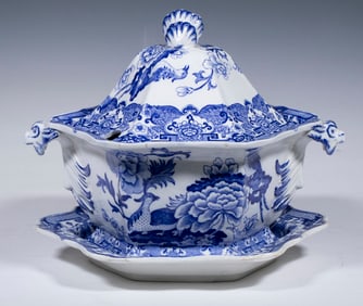 ASHWORTH BROS. "INDIA PHEASANTS" PATTERN TUREEN