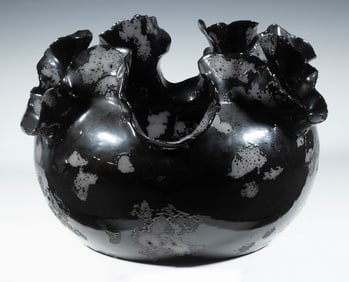 LARGE ART POTTERY BOWL BY IRMA DI MONTE