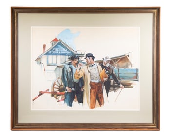 LELAND R. GUSTAVSON (NY/IL, 1894-1966)