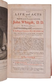 RARE BOOK ENGLISH HISTORY ARCHBISHOP CANTERBURY, 1718, JOHN STRYPE