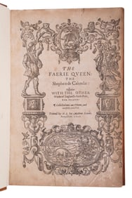 RARE BOOK OF POETRY, EDMUND SPENSER, 1617