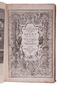 RARE BOOK KING HENRY VII BIOGRAPHY 1641