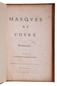 RARE BOOK BEN JONSON 1616