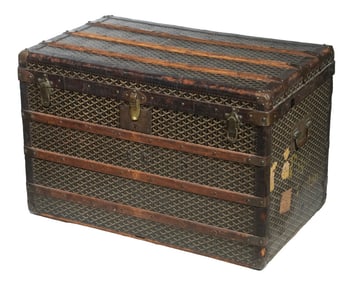 E. GOYARD, PARIS STEAMER TRUNK
