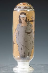 DESERT OF MAINE "LADY OF JUSTICE" SAND ART CAPSULE