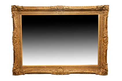 HUGE REPLICA GILT FRAMED MIRROR
