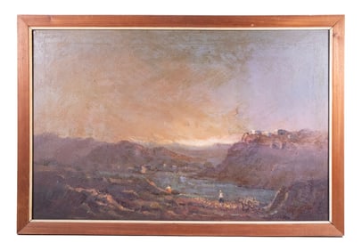 CENTRAL AMERCAN OR CARIBBEAN PAINTING