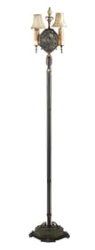 1930S HOLLYWOOD 'MICROPHONE' FLOOR LAMP