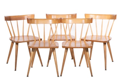 (5) PAUL MCCOBB PLANNER GROUP MIDCENTURY SIDE CHAIRS