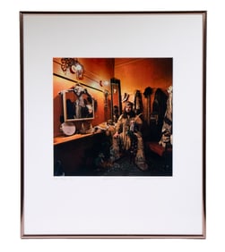 JIM MARSHALL PHOTOGRAPH, SIGNED & FRAMED