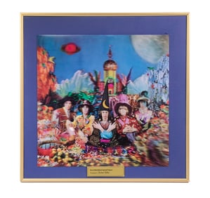 THE ROLLING STONES 3D ALBUM COVER "THEIR SATANIC MAJESTY'S REQUEST"
