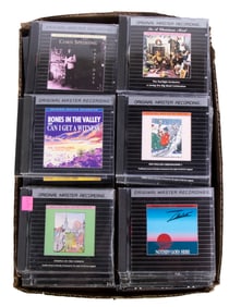 BOX LOT OF APPOX 110 ORIGINAL MASTER RECORDINGS ON CD