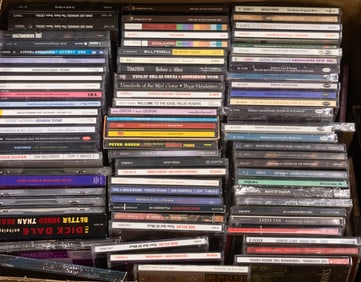 BOX LOT OF MISC. CD'S