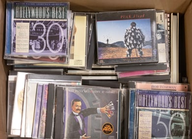 BOX LOT OF MISC. CD'S