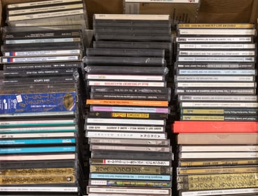 BOX LOT OF MISC. CD'S