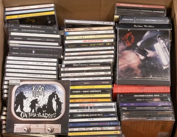 BOX LOT OF MISC. CD'S