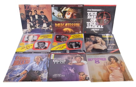 (45) MISC. MOVIES ON LASERDISC