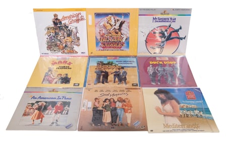 (15) CLASSIC COMEDIES AND MUSICALS ON LASERDISC