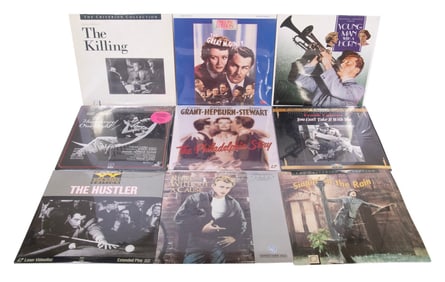 (23) 40s - 60s CLASSIC MOVIES ON LASERDISC
