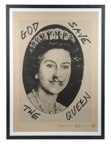 JAMIE REID SEX PISTOLS POSTER