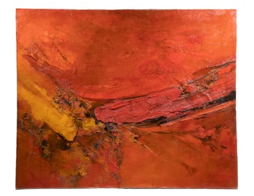 ARTIST UNKNOWN (REMINISCENT OF ABSTRACT EXPRESSIONISTS)