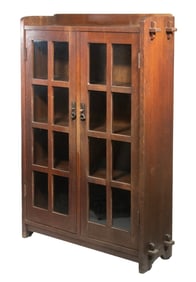 L & J.G. STICKLEY MISSION OAK BOOKCASE