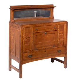 LIMBERT MISSION OAK SIDEBOARD