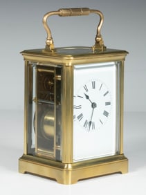 FRENCH HOUR REPEATING CARRIAGE CLOCK