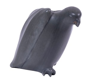 INUIT CARVED EAGLE