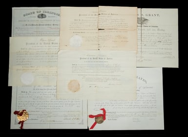 (6) PRESIDENTIAL APPOINTMENTS OF POSTMASTER, LINCOLN TO ARTHUR