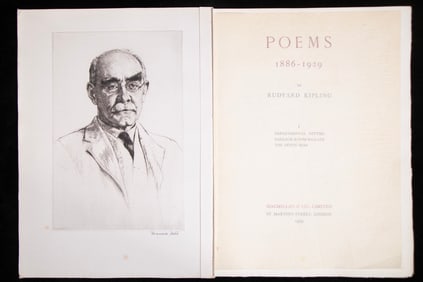 (3 VOL SET) RUDYARD KIPLING POETRY