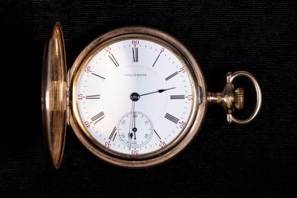 WALTHAM WALTHAM GOLD FILLED POCKET WATCH