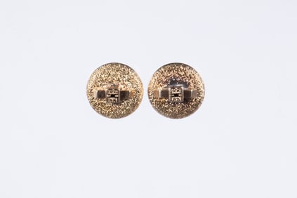 PR VINTAGE VICTORIAN 14K GOLD CUFFLINKS