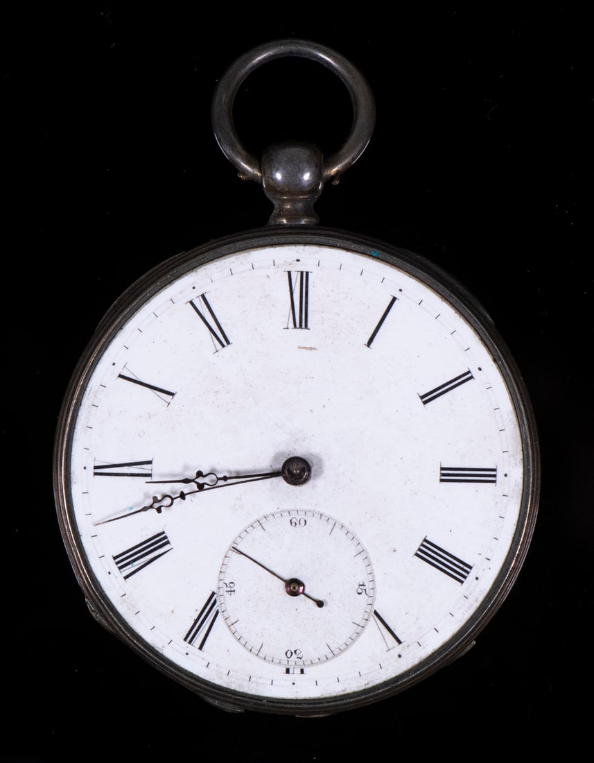AIGUILLES KEY WIND POCKET WATCH (1 of 4)