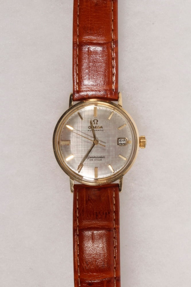 OMEGA, 14K GOLD GENT'S WRISTWATCH (1 of 2)