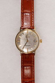 OMEGA, 14K GOLD GENT'S WRISTWATCH (1 of 2)