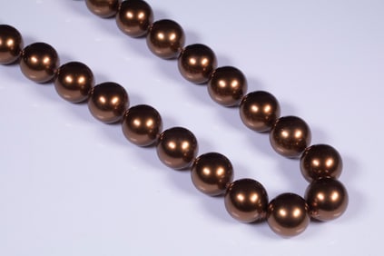 COPPER BEAD NECKLACE