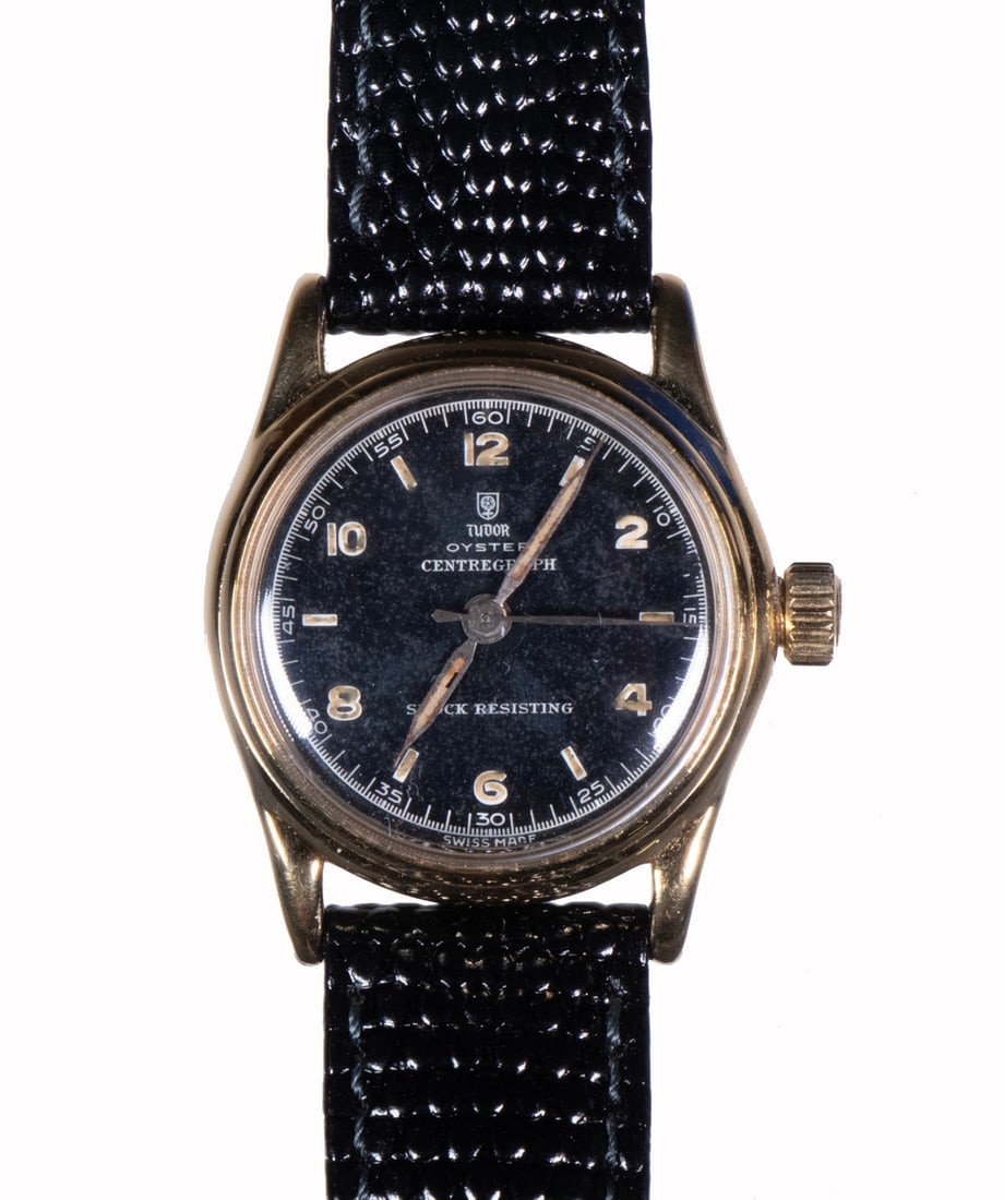 TUDOR OYSTER VINTAGE CENTREGRAPH WRISTWATCH (1 of 2)