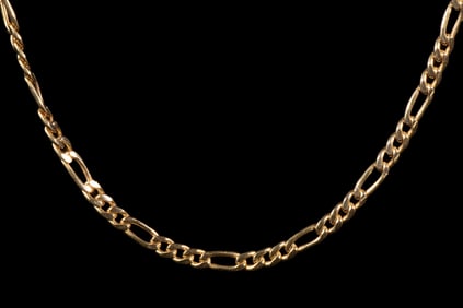 VINTAGE ITALY 14K GOLD CHAIN NECKLACE