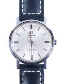 OMEGA OMEGA ASEAMASTER DE VILLE VINTAGE AUTOMATIC STEEL WRISTWATCH