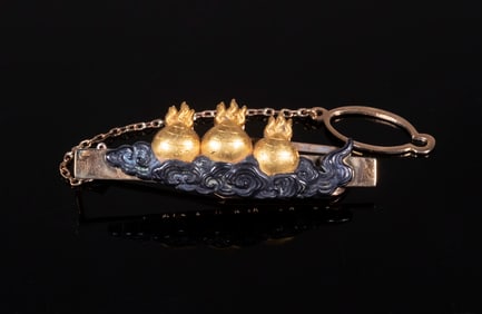 14K GOLD TIE CLIP
