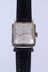 ELGIN, VINTAGE SQUARE HEAD MEN'S WRISTWATCH
