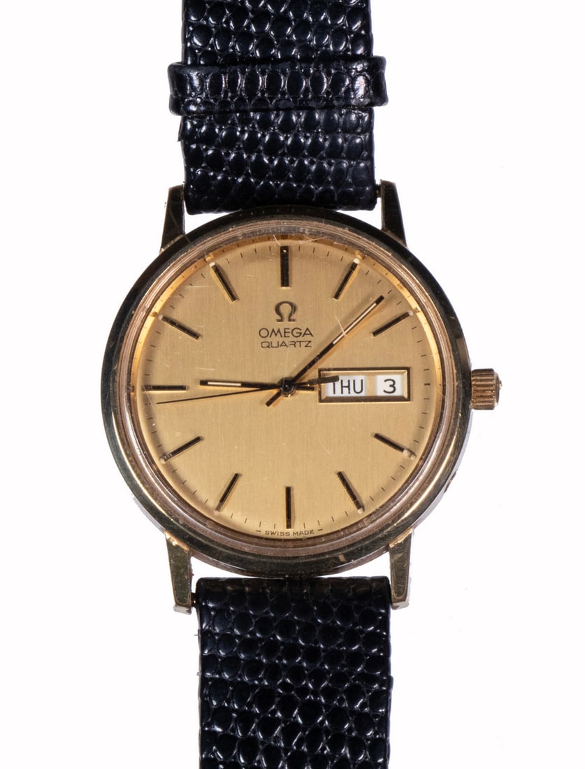 OMEGA MEN'S QUARTZ WRISTWATCH (1 of 2)