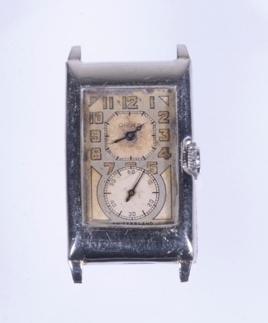 GRUEN DOUBLE DIAL WATCH (1 of 1)